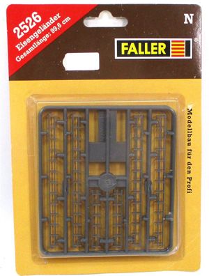 Spur N Faller 2526 Eisengeländer l=99,6cm OVP (4292K)