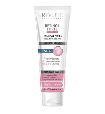 Revuele Retinol FORTE Hands & Nails Repairing Cream für Hände und Nägel 100ml
