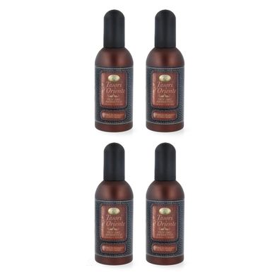 tesori d´Oriente LEGNO DI Guajaco Eau de Toilette für Herren 4x 100 ml Guajakholz