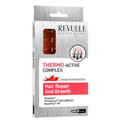 Revuele THERMO ACTIVE Complex Hair Repair and Growth Haarreparatur 8x5ml