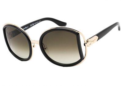 Salvatore Ferragamo SF719S/001 Frauen Sonnenbrille
