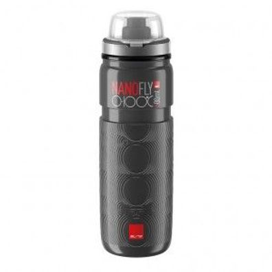 ELITE Trinkflasche "Nano Fly" SB-verpackt Die lei dunkelgrau