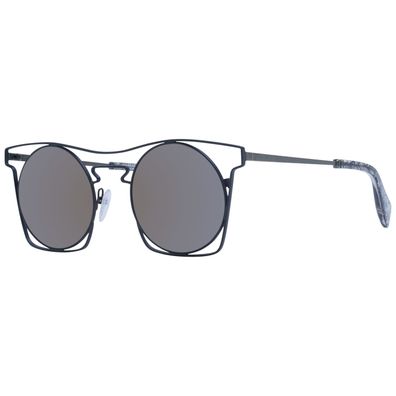 Yohji Yamamoto Sonnenbrille YY7005 004 49 Herren Schwarz