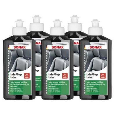 Sonax LederPflegeLotion 5x250 ML