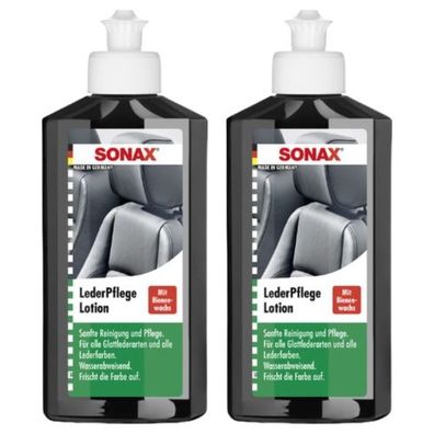 Sonax LederPflegeLotion 2x250 ML