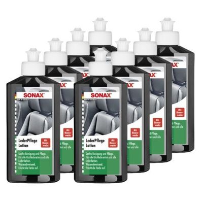 Sonax LederPflegeLotion 8x250 ML