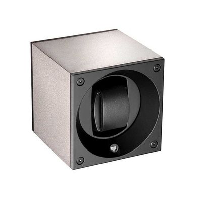 Swiss Kubik - Uhrenbeweger - Masterbox Aluminium - silber - SK01. AE.002