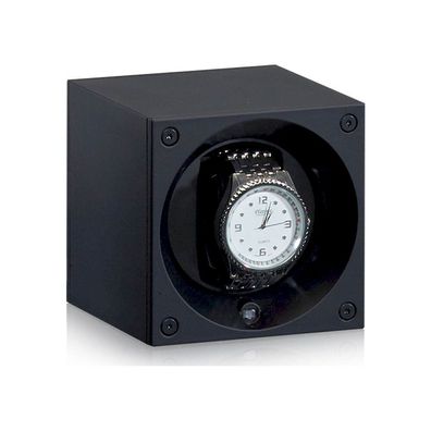 Swiss Kubik - Uhrenbeweger - Masterbox Aluminium - schwarz - SK01. AE.001