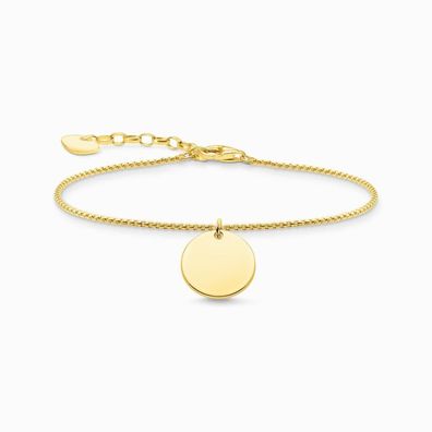 Thomas Sabo - A1960-413-39-L19V - Armband - Damen - 925er Silber gelbvergoldet
