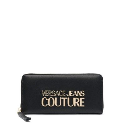 Versace Jeans - Geldtasche - 74VA5PL1-ZS467-899 - Damen - Schwarz