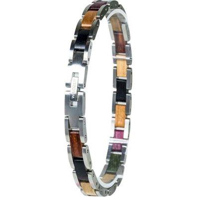 Element Armband Waidzeit Bunt silberfarben - EL-T03