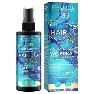 Eveline Cosmetics Hair 2 Love Kraeftigende Kopfhautkur, 150 ml