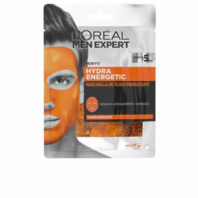 L'ORÉAL PARiS MEN EXPERT Tuchmaske Hydra Energy mit Taurin, 30 g