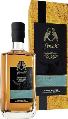 finch Whiskydestillerie Distillerschoice Barrique R 10 Years NV 0.5 L Flasche
