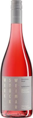 Werkstueck Weimar Dornfelder Rose Halbtr. 2023 0.75 L Flasche (Gr. 0.75 L Flasche)