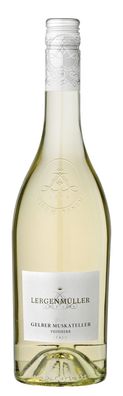Lergenmueller Gelber Muskateller Qba Feinherb 2024 0.75 L Flasche