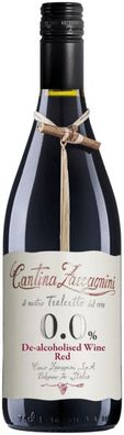 Zaccagnini Tralcetto Dealcolizzato Rosso 0,0% Entalk. NV 0.75 L Flasche