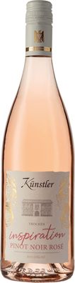 Kuenstler Inspiration Pinot Noir Rose Qualitaetswein Trocken 2024 0.75 L Flasche