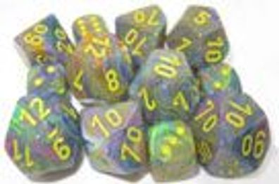 Festive™ Rio™ w/yellow 16mm d6 Dice Block™ (12 d6)