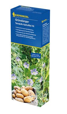 Kiepenkerl Terra Life Kartoffel-Vit | 0,5kg für 75m² | Gute Beschattung und