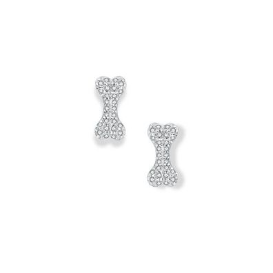Ohrstecker - Silber 925 - Bone Knochen Ohrringe