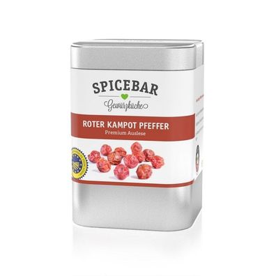 80g Roter Kampot Pfeffer g.g.A. Premium Auslese Spicebar
