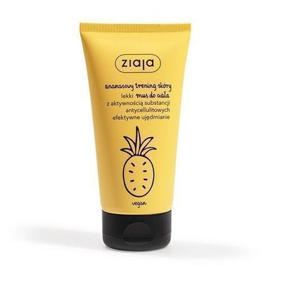Ziaja Ananas Koerpermousse Leicht, 160 ml