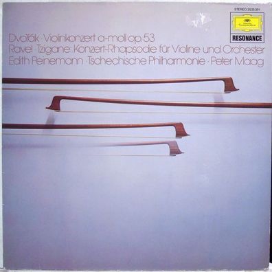 Deutsche Grammophon 2535 391 - Antonín Dvorák, Maurice Ravel, Edith Peinemann