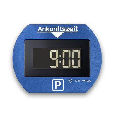 Smart Parken leicht gemacht: Automatische elektronische Parkscheibe in Blau" Default