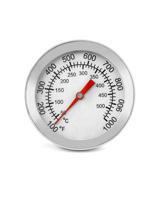 Präzise BBQ-Ergebnisse: Edelstahl-Grillthermometer mit rotem Zeiger für 0-500°C" Def