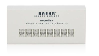 Pedibaehr - Baehr Beauty Concept  -  Fruchtsäure 7 % - 10 Ampullen à 2 ml