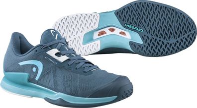 Head Sportschuhe Damen Tennisschuhe Sprint Pro 3.5 Ac Grey/Teal 154846