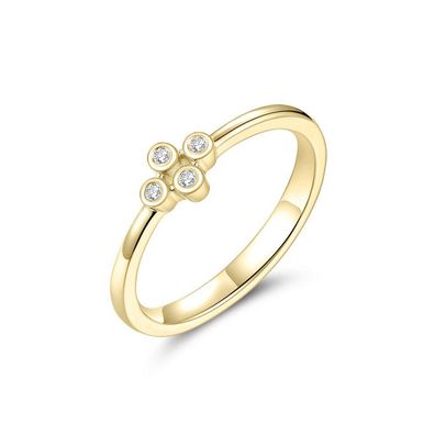 Quinn - 5215676 - Ring - Damen - Gelbgold 585 - Weite 56