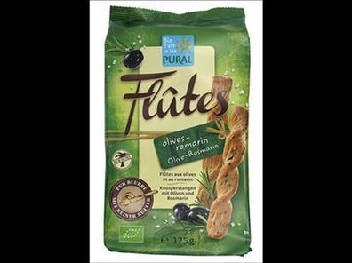 Pural Flûtes Olive Rosmarin 125g