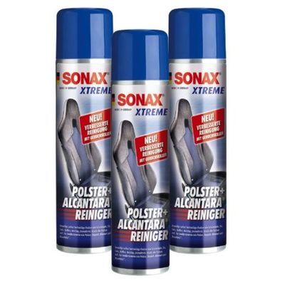 Sonax XTREME Polster+AlcantaraReiniger 3x400 ML