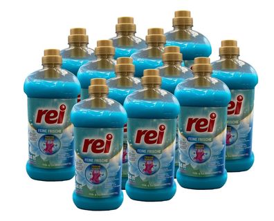 12 x 1,08L rei Feine Frische flüssig Fein und Colorwaschmittel Frischeschutz