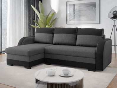 Polsterecke Jozef Eckcouch Polstersofa Ecksofa Schlaffunktion Bettkasten M24
