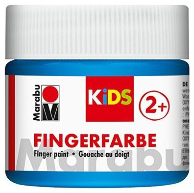 Marabu Fingerfarbe 253 Blau 100ml