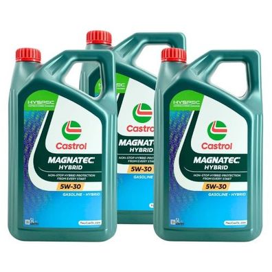 Castrol Magnatec Hybrid 5W-30 3x5 Liter