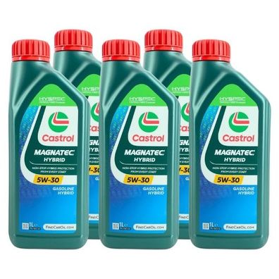 Castrol Magnatec Hybrid 5W-30 5x1 Liter