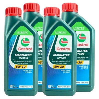 Castrol Magnatec Hybrid 5W-30 4x1 Liter