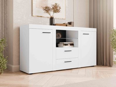Kommode Roomba I Highboard Sideboard Schrank Modern Wohnzimmer Kollektion M24