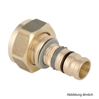 Geberit Mepla Verteilerabgang zu Eurokonus DN 15 20mm 3/4"G aus Rotguss