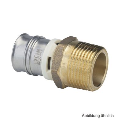 Alpex Übergang mit Außengewinde Messing, 20 mm x R 1/2"