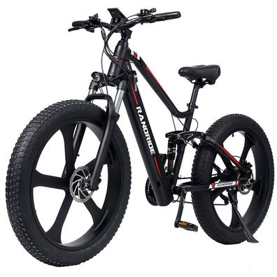 26" Vollgefedertes Elektrisches Mountainbike 48V Motor Shimano 21-speed YX90M