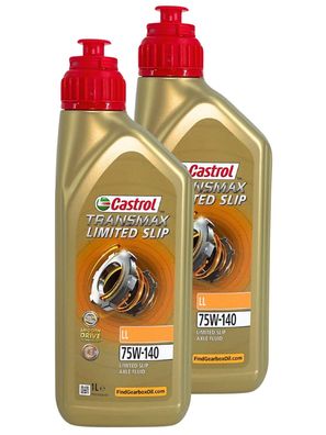 Castrol Transmax Limited Slip 75W-140 LL 2x1 Liter