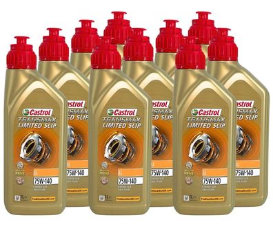 Castrol Transmax Limited Slip 75W-140 LL 10x1 Liter