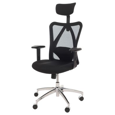 Bürostuhl HWC-O64, ergonomisch, verstellbare Lordosenstütze