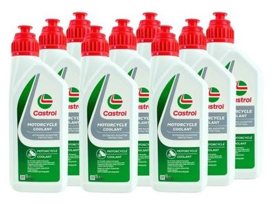 Castrol Motorcycle Coolant 9x1 Liter