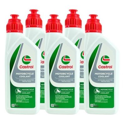 Castrol Motorcycle Coolant 5x1 Liter